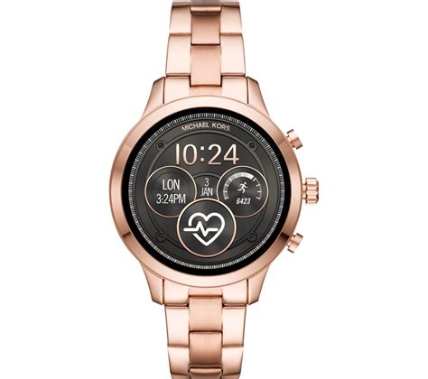 michael kors smartwatch uk rose gold|michael kors runway access smartwatch.